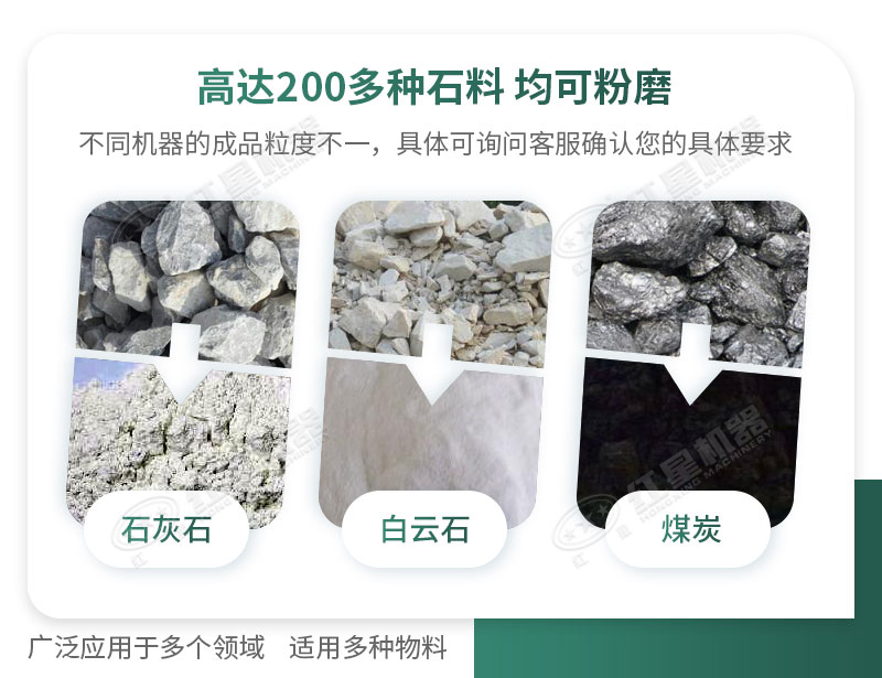 開廠如何選擇磨粉機(jī)型號？磨粉碎機(jī)有哪些型號？